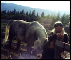 The Wilderness Woman & The HighJoy Horse!